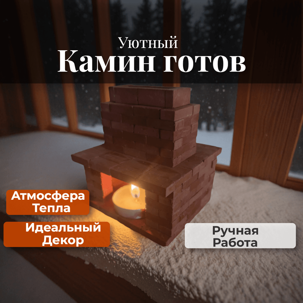 Инструкция по сборке мини камина в слайдах